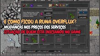 TIBIA - E A RUNA OVERFLUX? | MUDANÇAS NOS PREÇOS E A SITUAÇÃO DE NOVOS JOGADORES