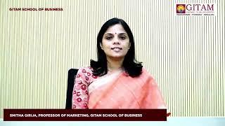 Prof. Smitha Girija of Marketing At GITAM School of Business