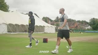 15 Year Old Fast Bowler Trains Alongside Tymal Mills & Chemar Holder at SpeedCamp!