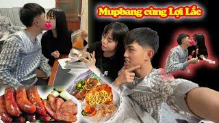 Mupbang Bánh Tráng  Vs Lạp Xưởng | Nhung Bún Lợi Lắc..