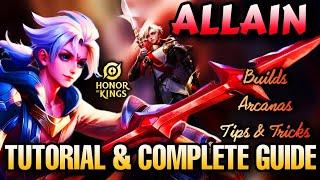 Allain The Strongest Clash Laner Tutorial & Complete Guide | Honor of Kings