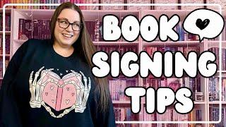 Book Signing Tips | Romance Book Signing tips