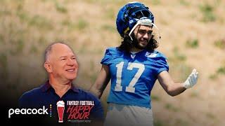 Can Puka Nacua deliver on 2024 fantasy projections? | Fantasy Football Happy Hour | NFL on NBC