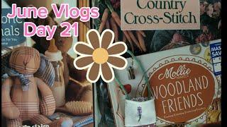  Sewing & Cross Stitch Books  June Vlogs Day 21 
