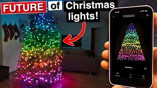 Twinkly Gen II 600 Smart Lights - App Controlled Christmas Lights! Setup and Review.