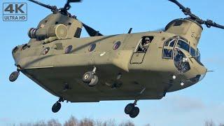 'Omega 2' CLOSE UP ACTION at the slopes! RNLAF CH-47F Chinook | Gilze-Rijen Air Base