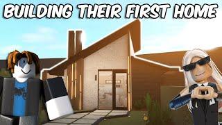 BUILDING A NEW BLOXBURG PLAYERS FIRST EVER HOME