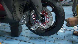 PASANG VELG NEW NMAX DI OLD AEROX 155 | Part 1