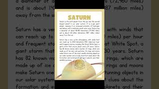 #science #solarsystem #planets #facts #mercury #venus #earth Credit: Online Teaching With Nikita