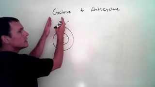 cyclones and anticyclones