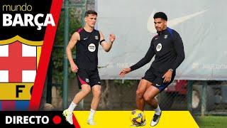 BARÇA EN DIRECTO: ENTRENAMIENTO EN VIVO antes del Dortmund vs FC Barcelona en la CHAMPIONS