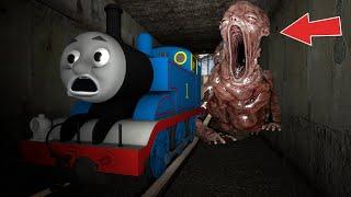 Building a Thomas Train Chased By Giant Evil Baby in Garry's Mod