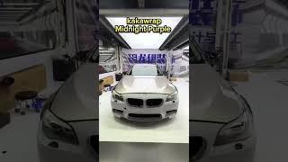 midnight purple car wrap for BMW#car #carfilm #fashion #life #coolcars #fyp #asmr #funnyvideos