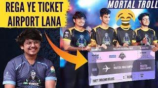 Mortal Funniest Scam on Regaltos | Winning ticket Airport M Dikhana 