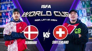 Denmark v Switzerland (Group B) | ISFA World Cup 2024 - Street Football 3v3