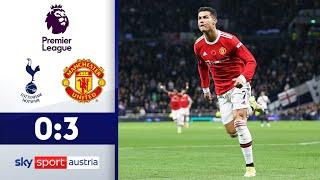 Ronaldo leitet Sieg ein | Tottenham Hotspur - Manchester United | Highlights - Premier League 21/22