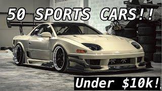 Top 50 FUN Cars For Car Guys On A Budget!!