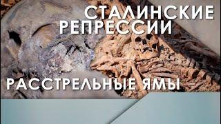 Сталинские репрессии. Расстрельные ямы