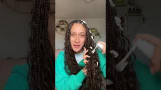 ITS MAINTENANCE DAY FOR MY GODDESS BRAIDS!! #protectivestyles #haircare