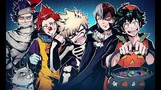 "The Great Halloween Chase.." A Baku, Kiri, Deku, Shinso, and Shoto x listener Halloween Special!