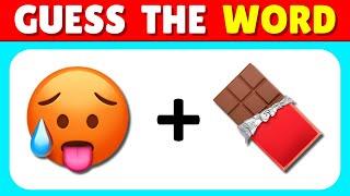 Guess The WORD By Emoji | Emoji Quiz Challenge!
