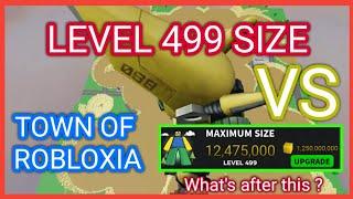 WORLD FIRST LEVEL 499 EAT THE WORLD ROBLOX !