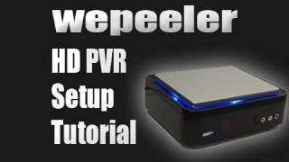 Hauppauge HD PVR Setup Tutorial Xbox 360 PS3