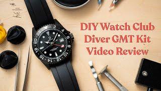 DIY Watch Club Diver GMT Video Review - Watch Clicker