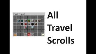 How to get all Travel scrolls in Hypixel skyblock