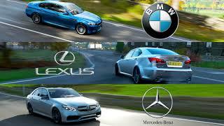 BMW M5 vs Lexus IS F vs Mercedes Benz E63 AMG Super Saloon Race - Forza Horizon 4