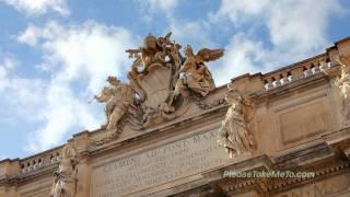 Trevi Fountain, Rome, Italy - 1080HD