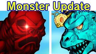 Friday Night Funkin' VS Monster Of Monsters PATHOS UPDATE, Godzilla NES Creepypasta (FNF/RedKiller)