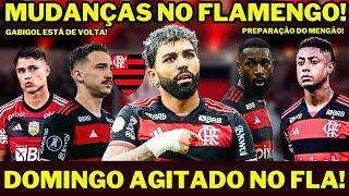 DOMINGO MOVIMENTADO NO FLAMENGO! NOVIDADES SOBRE GERSON! GABIGOL! VENÊ E AS NOTICIAS DO FLAMENGO