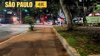 The Reality of Nights in São Paulo | Friday on Augusta Street 【4K】2025