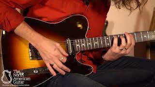 Macmull Heartbreaker Electric Guitar, Vintage Burst, Played by Brian Love (Part One)