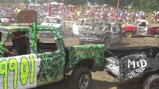 Comber Fair Demolition Derby 2018 | Trucks