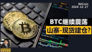 BTC日线继续震荡，山寨币适合建仓吗？#比特币 #加密货币 #牛市