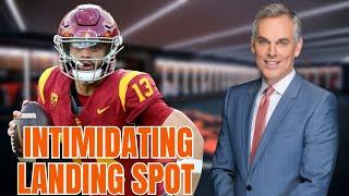 Colin Cowherd Clarifies Caleb Williams Bears Concerns | Waddle & Silvy