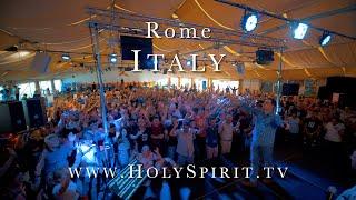 The Holy Spirit moving in power in Rome, Italy! רוח הקודש נעה בכוח ברומא, איטליה!