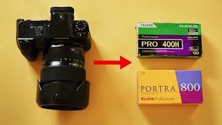 Turning Digital Photos into FILM (actually)