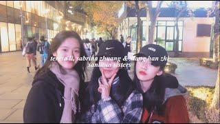 All Sabrina Zhuang, Teresa Li and Xiang Han Zhi (SanLiTun Sisters) Interactions