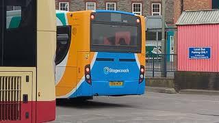 Here is the new livery Stagecoach bus 27622 on the number 20 in Guildford Wednesday 17 July 2024