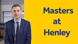 Postgraduate courses at Henley