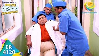 Dr. Hathi Stuck On Wheelchair | Taarak Mehta Ka Ooltah Chashmah | Full Episode 4120 | 25 June 2024