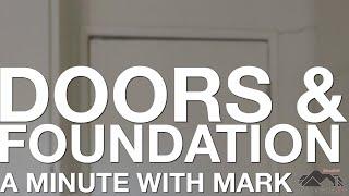 Foundation Issues Affecting Doors In A Home With Mark Cook