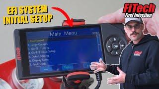 EFI Handheld Initial Setup | Fitech EFI Install