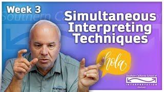 Simultaneous Interpreting Techniques w/ Real Courtroom Recording Practices! (Week 2)