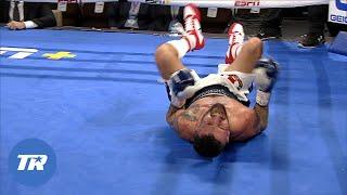 Arnold Barboza Jr Makes Silva Scream in Pain Following Body Shot KO | Barboza Returns Friday ESPN