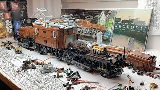 LEGO 'Crocodile' Ce 6/8II locomotive testing