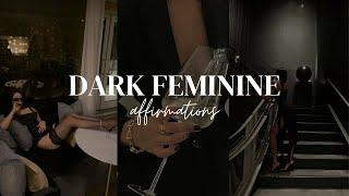 Femme Fatale Confidence Affirmations for Dark Feminine Energy  Guided Meditation
